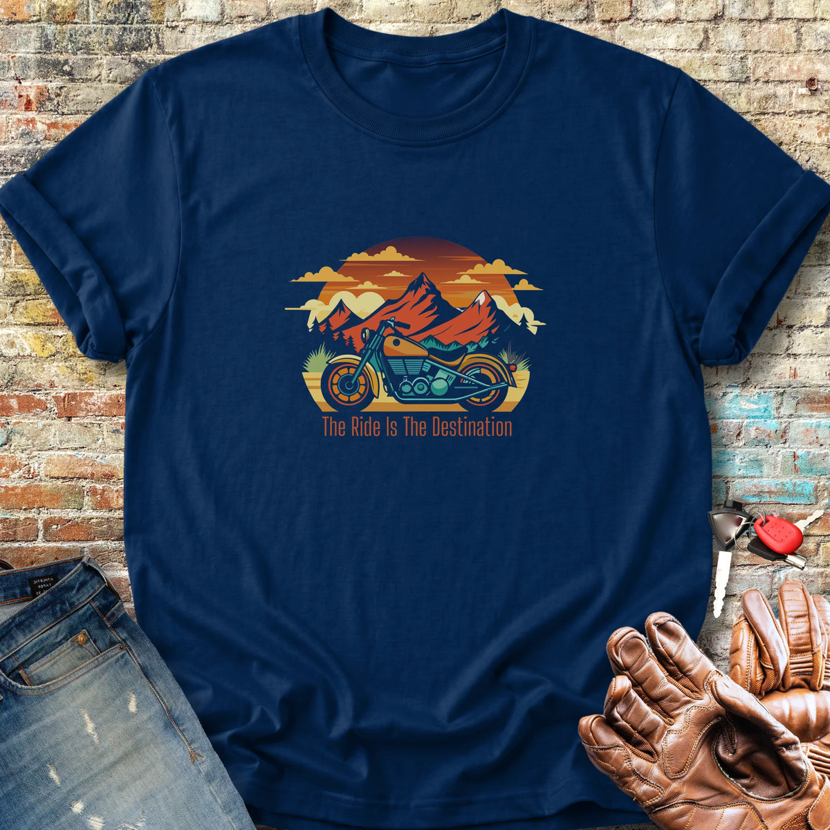 Hills Classic T-Shirt - Navy