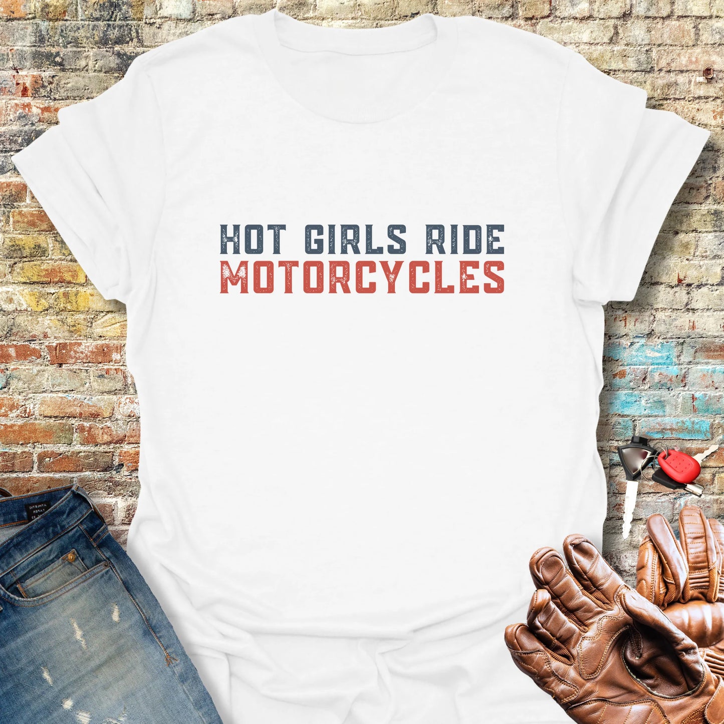 Hot Girls T-Shirt - White