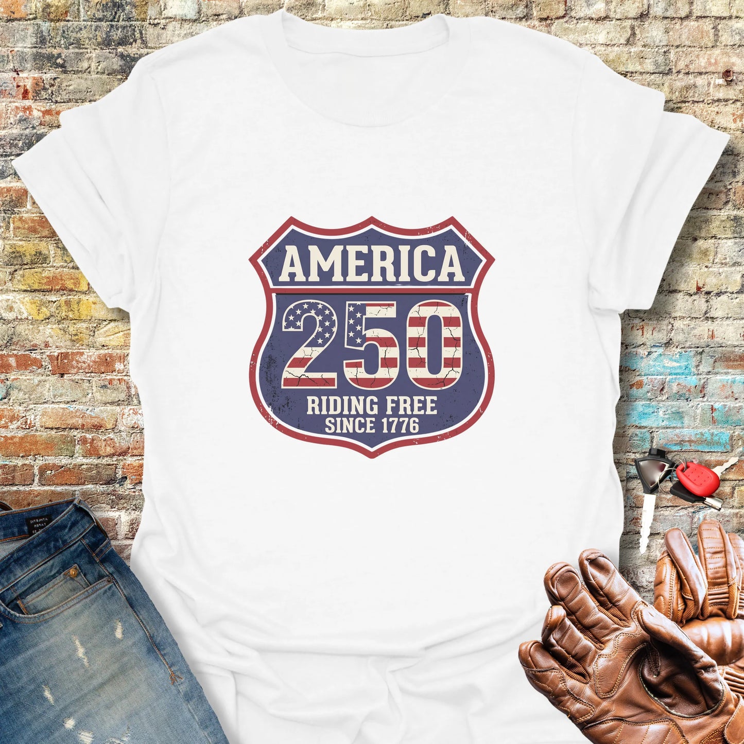 Interstate 250 T-Shirt - White