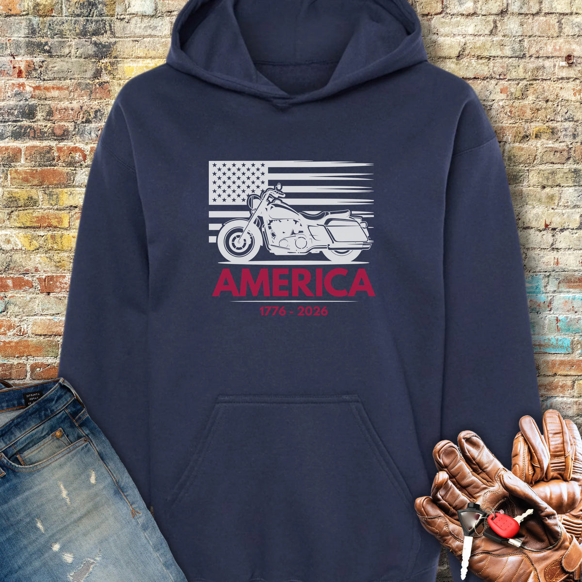 Iron 250 Hoodie - Navy