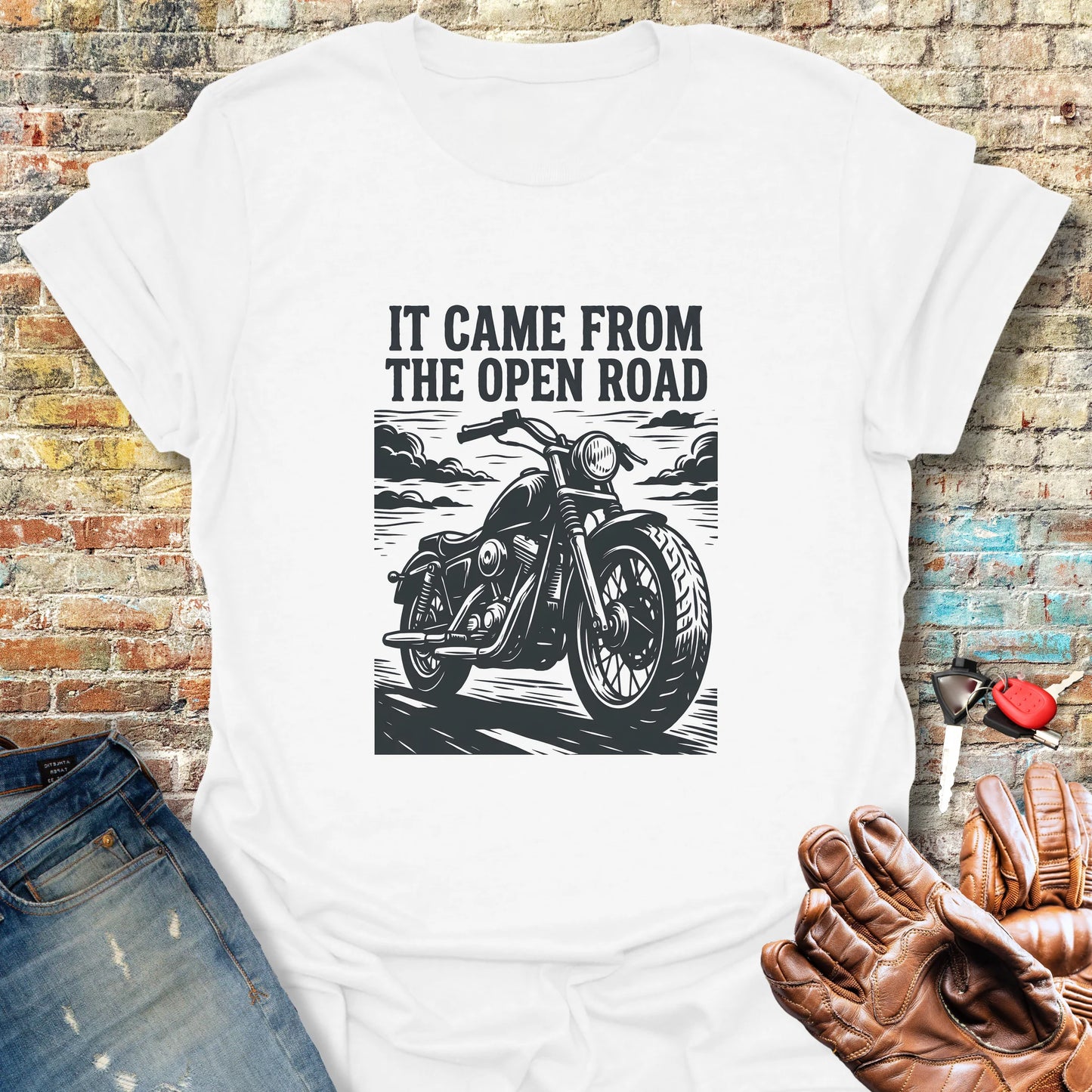 It Came From the Open Road T-Shirt - White
