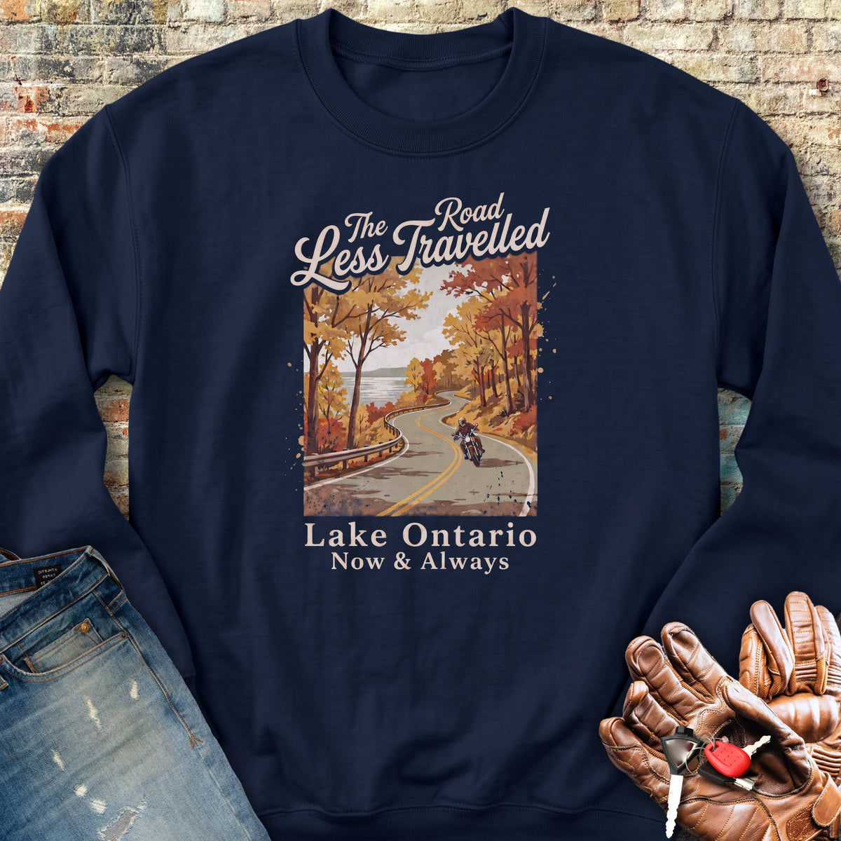 Lake Ontario Sweatshirt - Navy