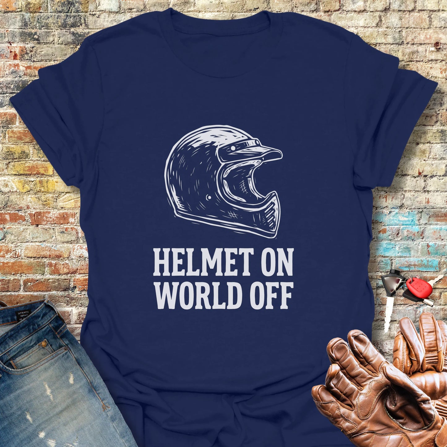 Lid On T-Shirt - Navy