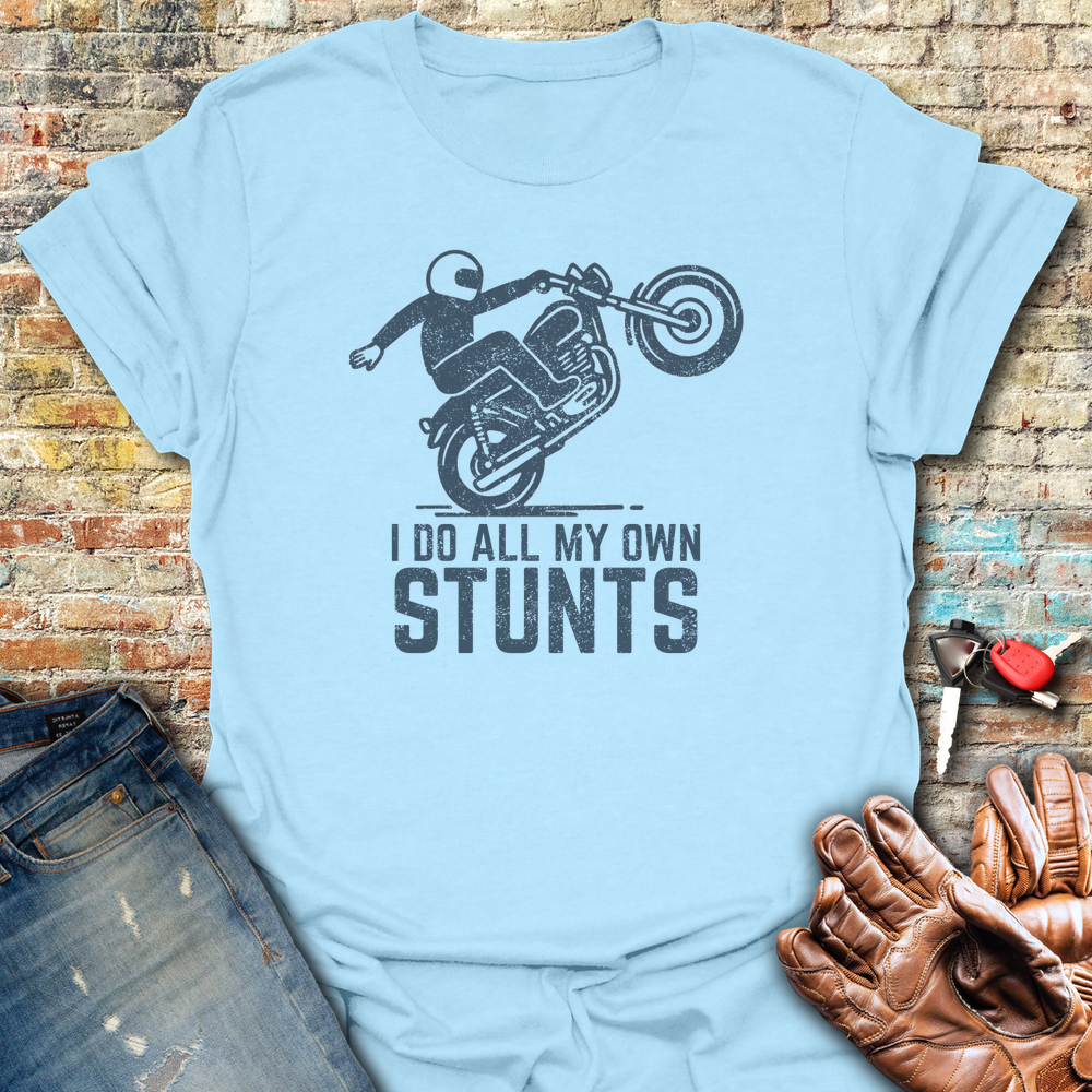 Stunts T-Shirt - Light Blue
