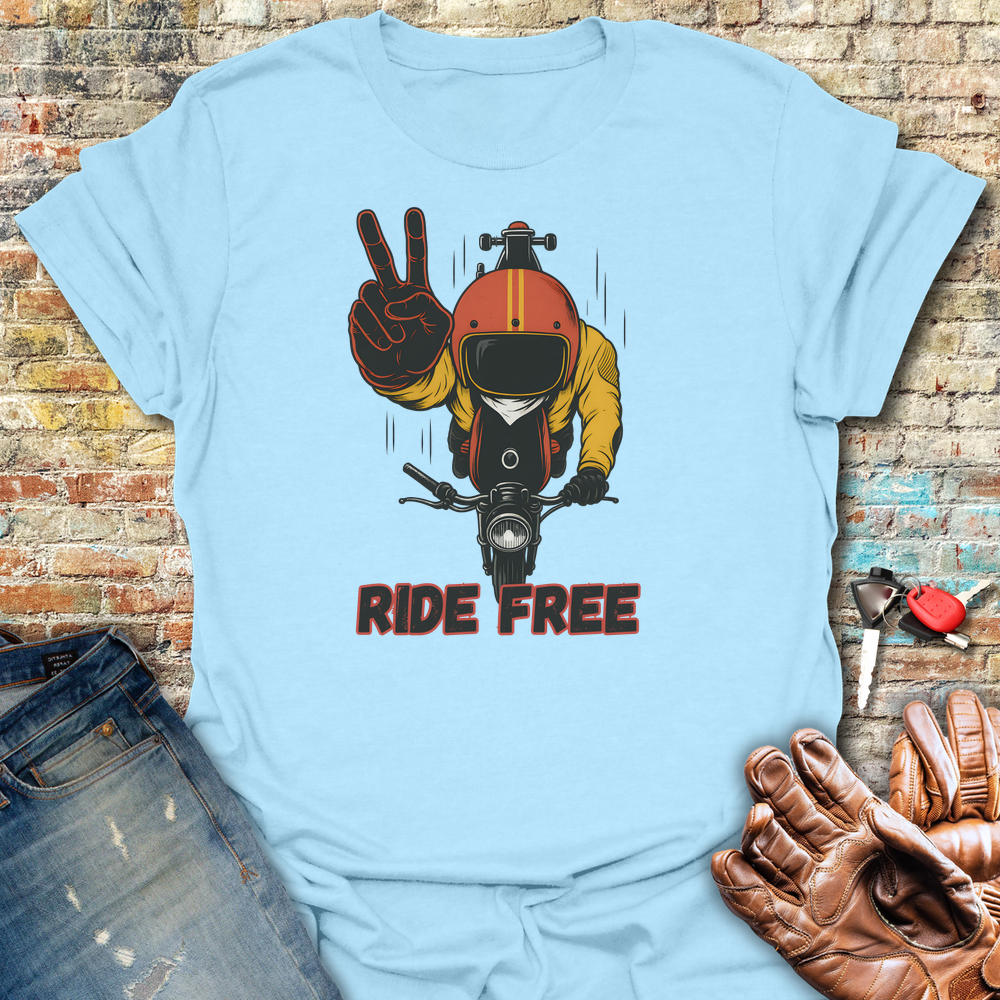 Peace T-Shirt - Light Blue