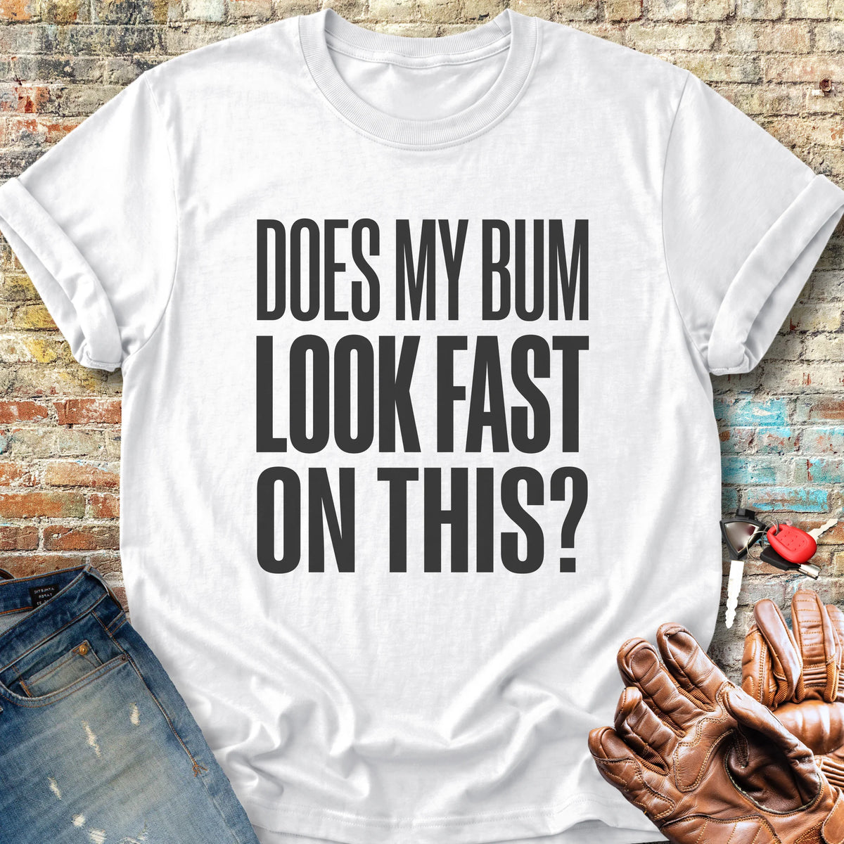 Look Fast Classic T-Shirt - White