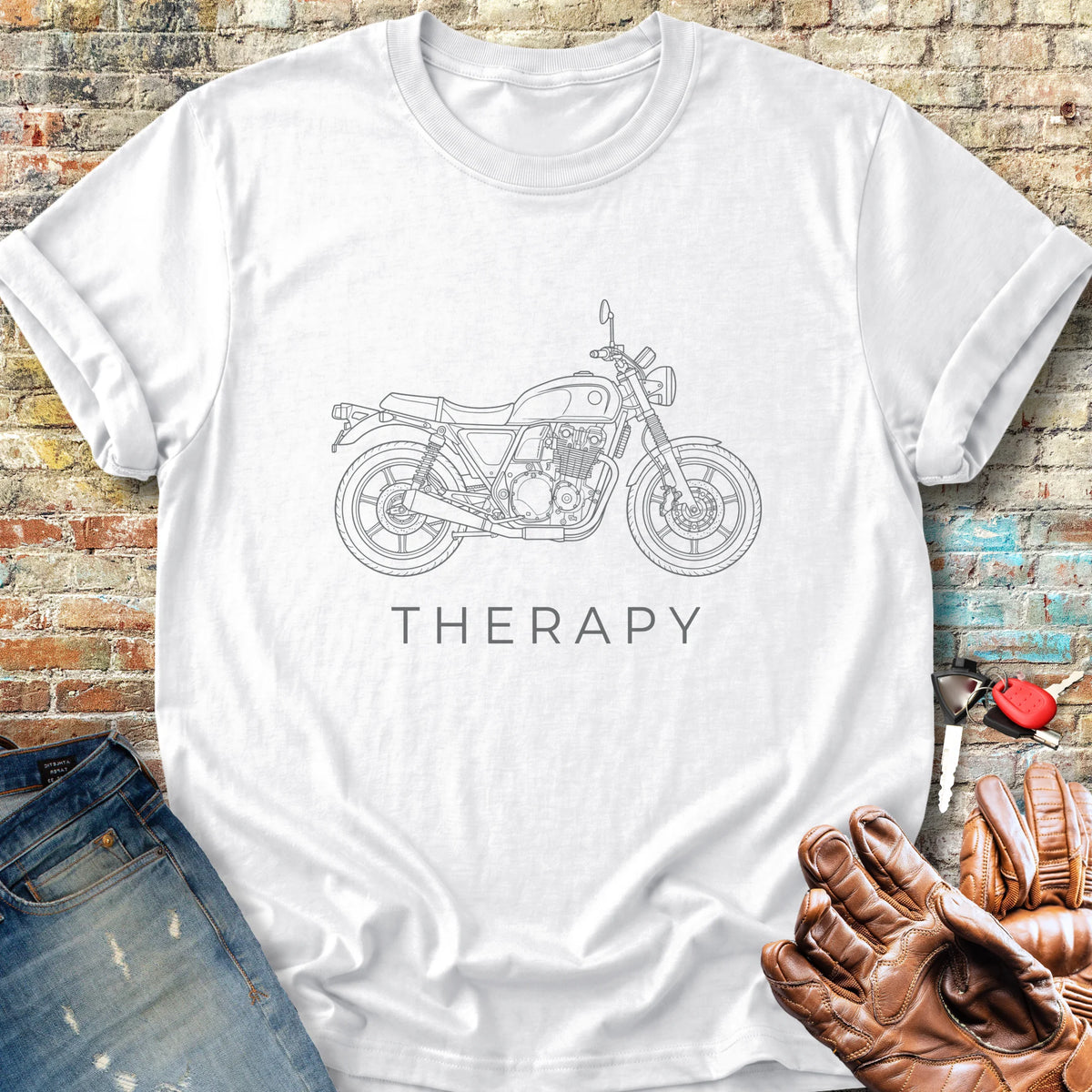 Machine Therapy Classic T-Shirt - White