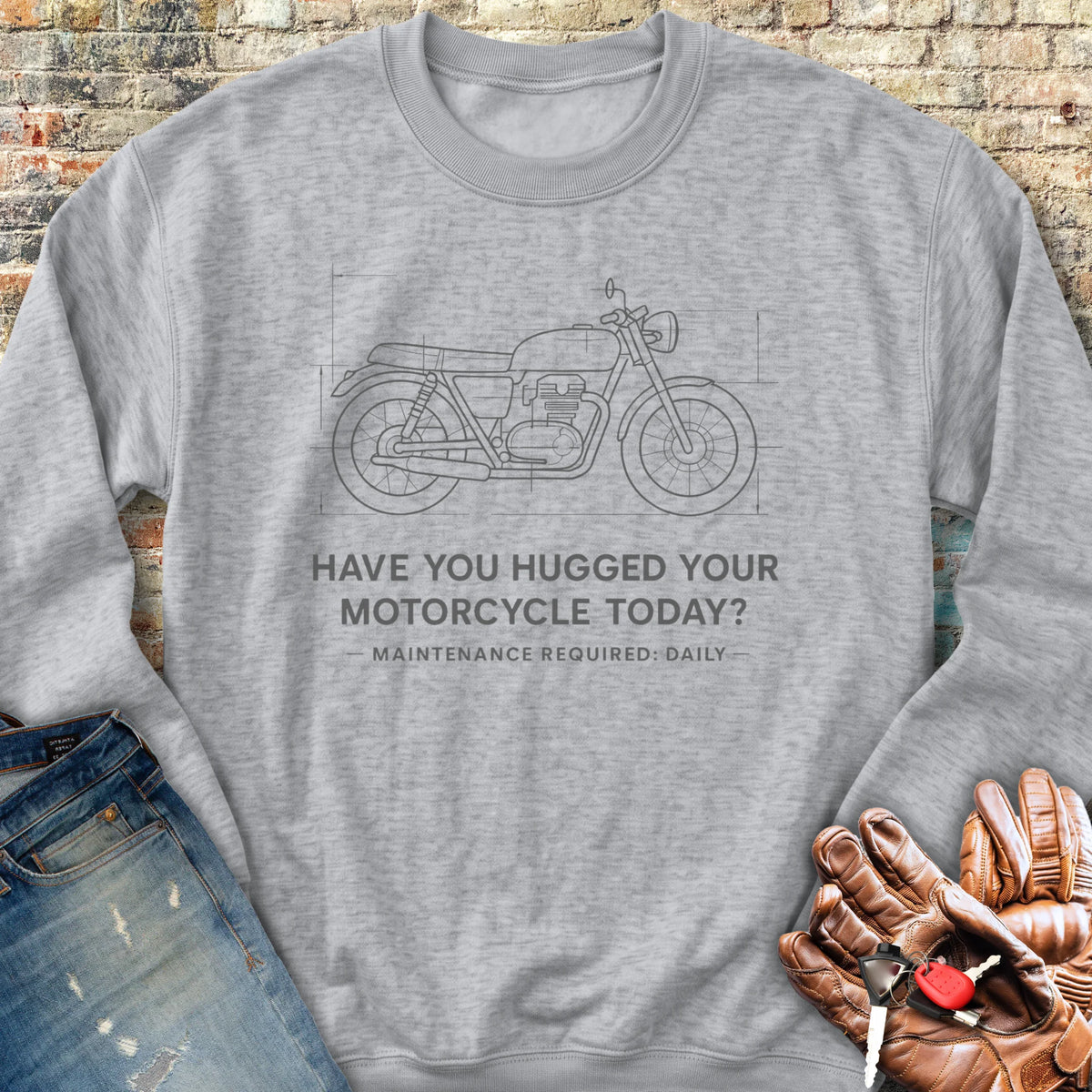 Maintenance Required Sweatshirt - Sport Grey