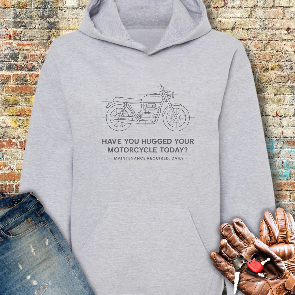 Maintenance Required Hoodie - Sport Grey