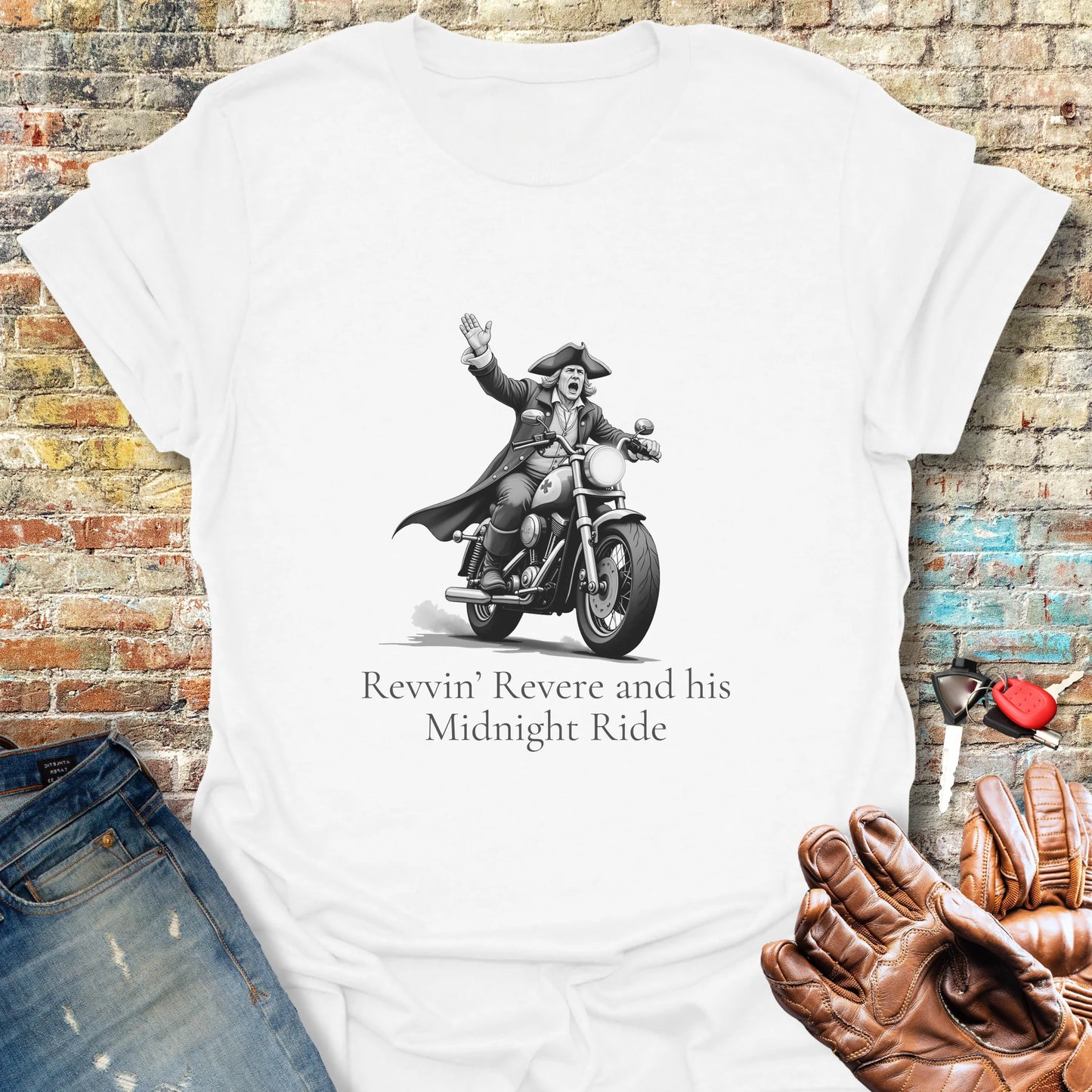 Midnight Ride Classic T-Shirt - White