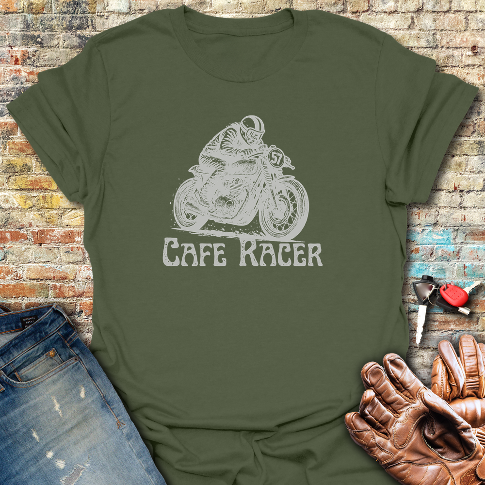 No 57 T-Shirt - Military Green