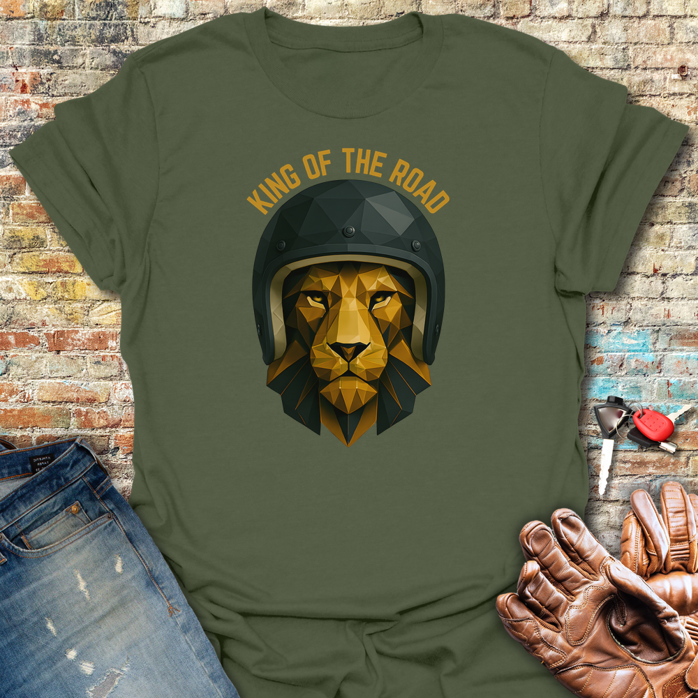 King Of The Road T-Shirt - Military Green