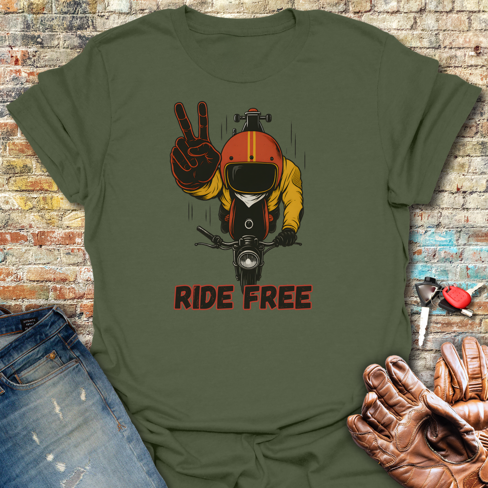 Peace T-Shirt - Military Green