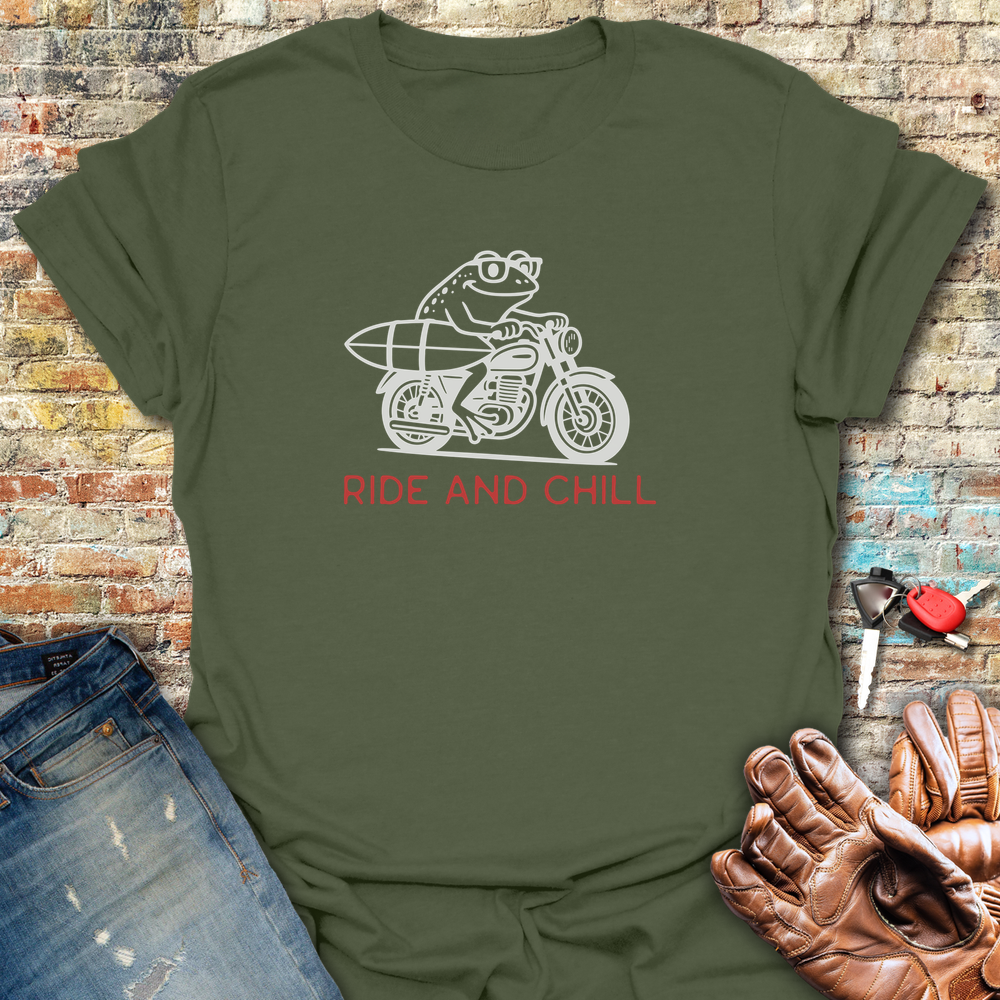 Ride Chill T-Shirt - Military Green