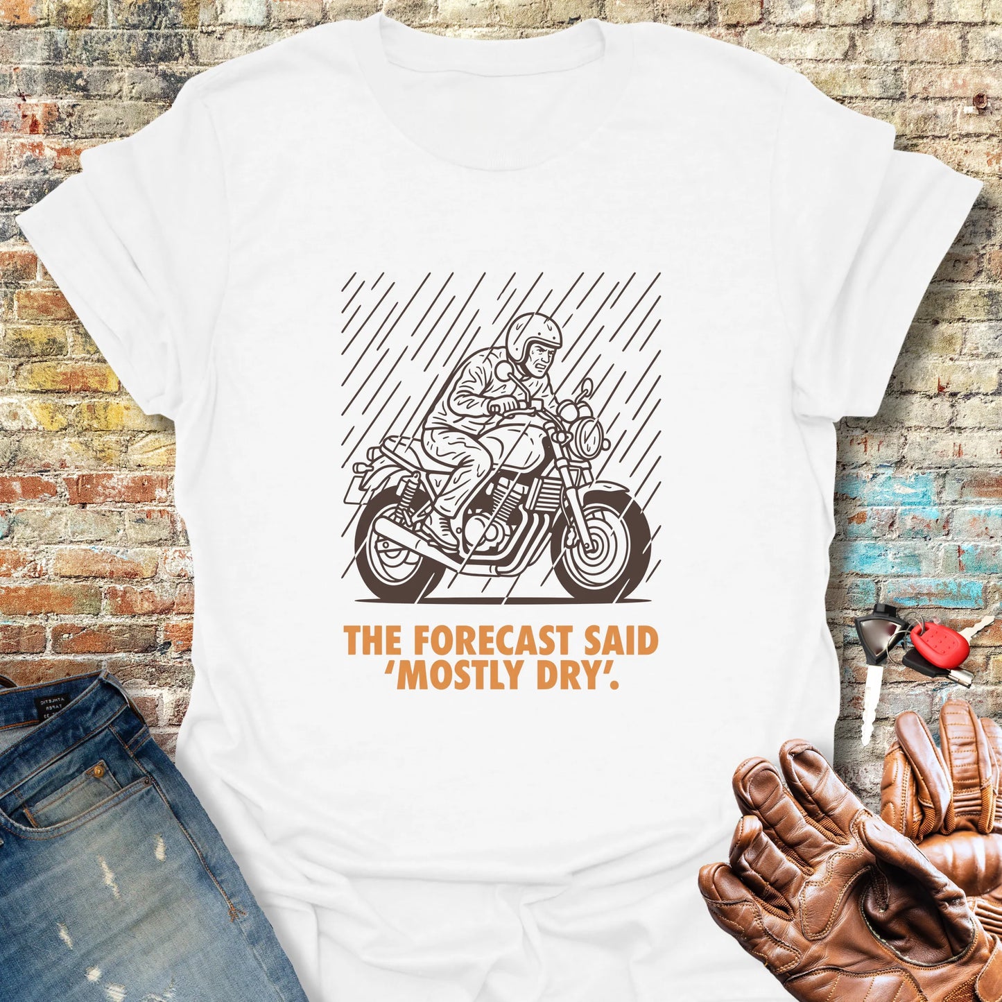 Mostly Dry T-Shirt - White
