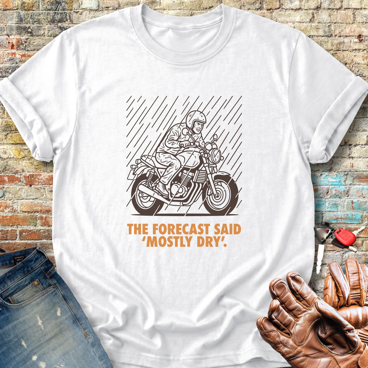 Mostly Dry Classic T-Shirt - White