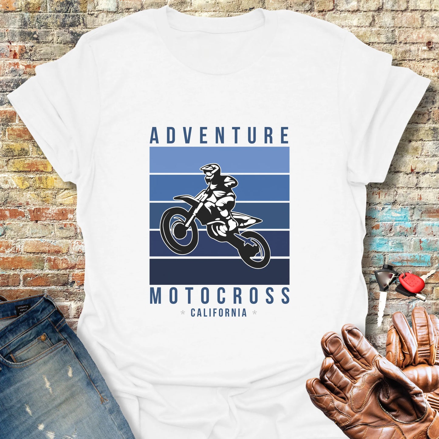 MotoX CA T-Shirt - White