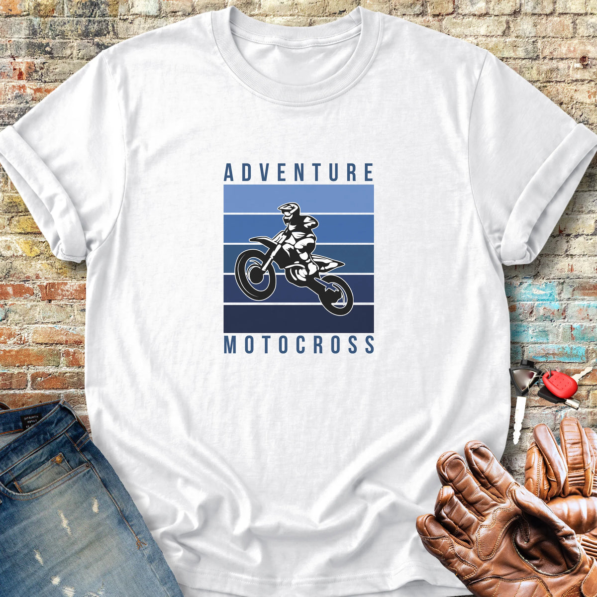 MotoX CA Classic T-Shirt - White