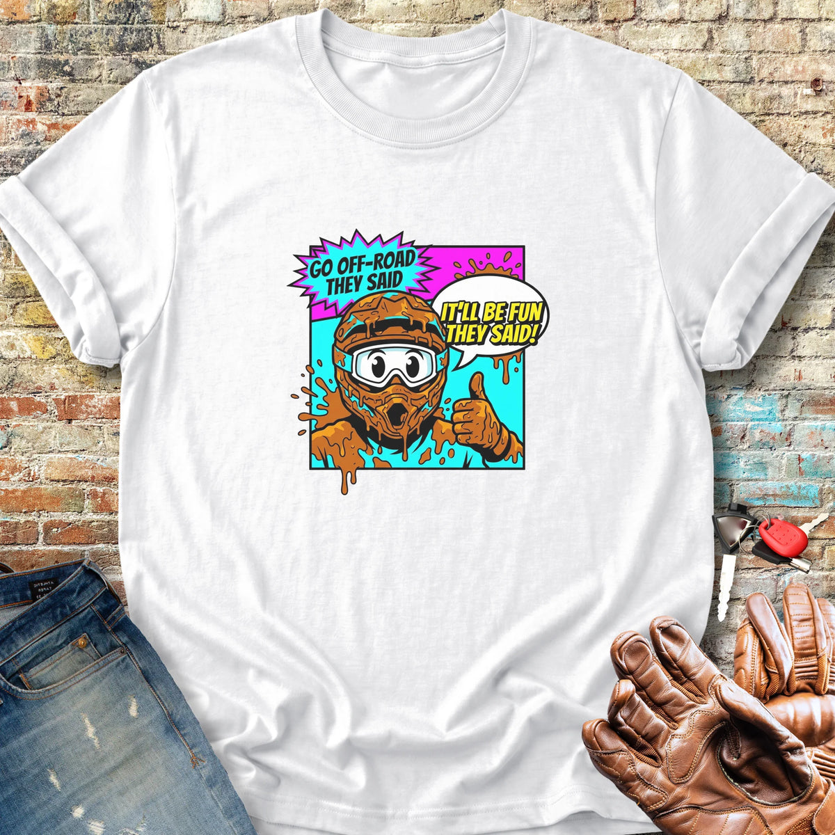 Muddy Classic T-Shirt - White