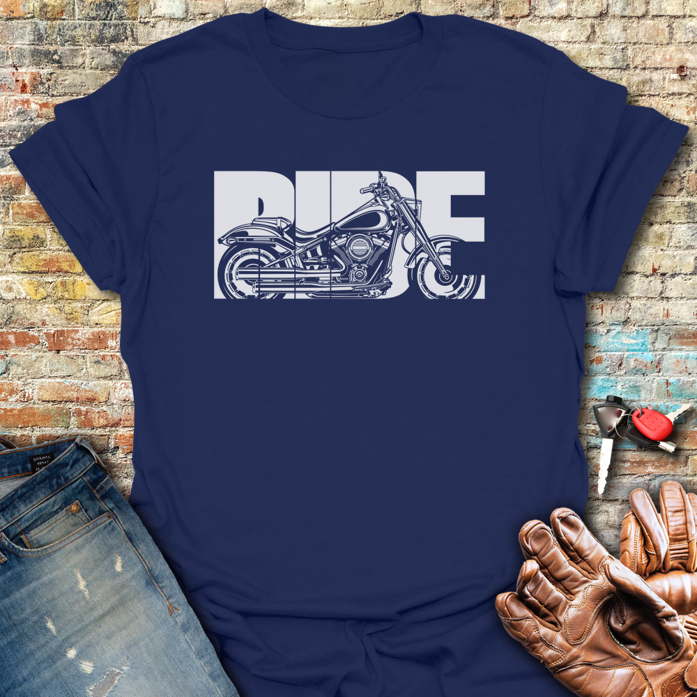 Ride T-Shirt - Navy