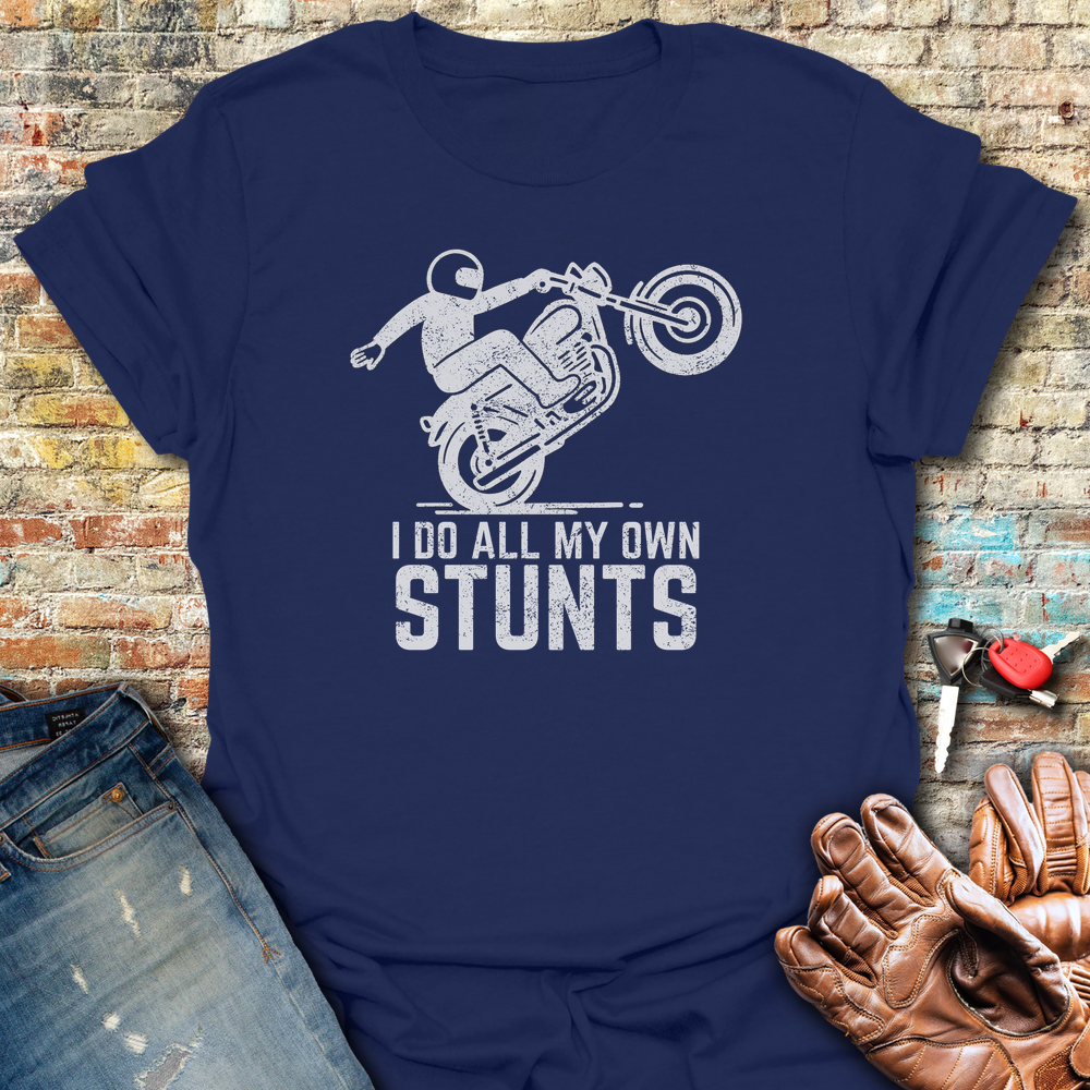 Stunts T-Shirt - Navy