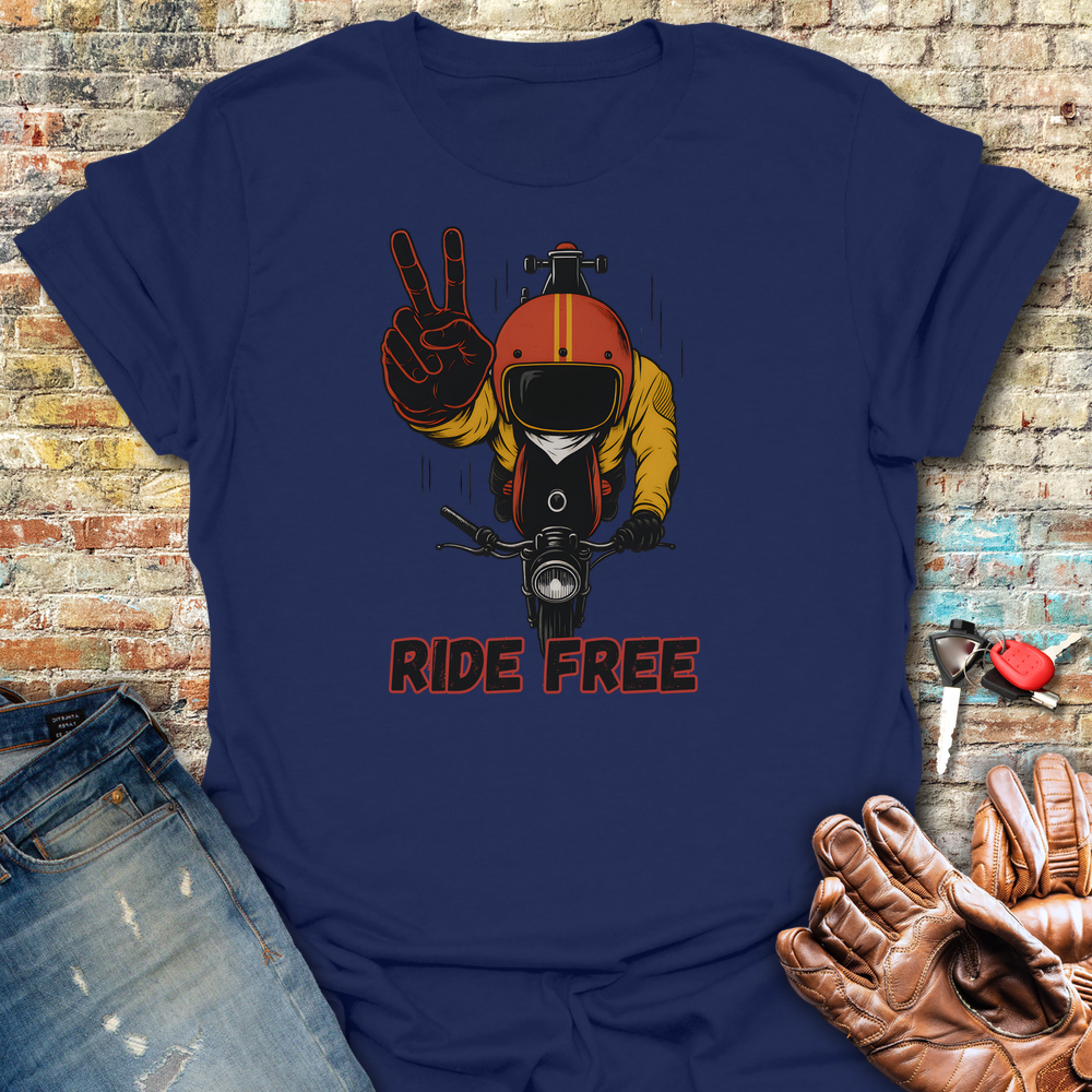 Peace T-Shirt - Navy