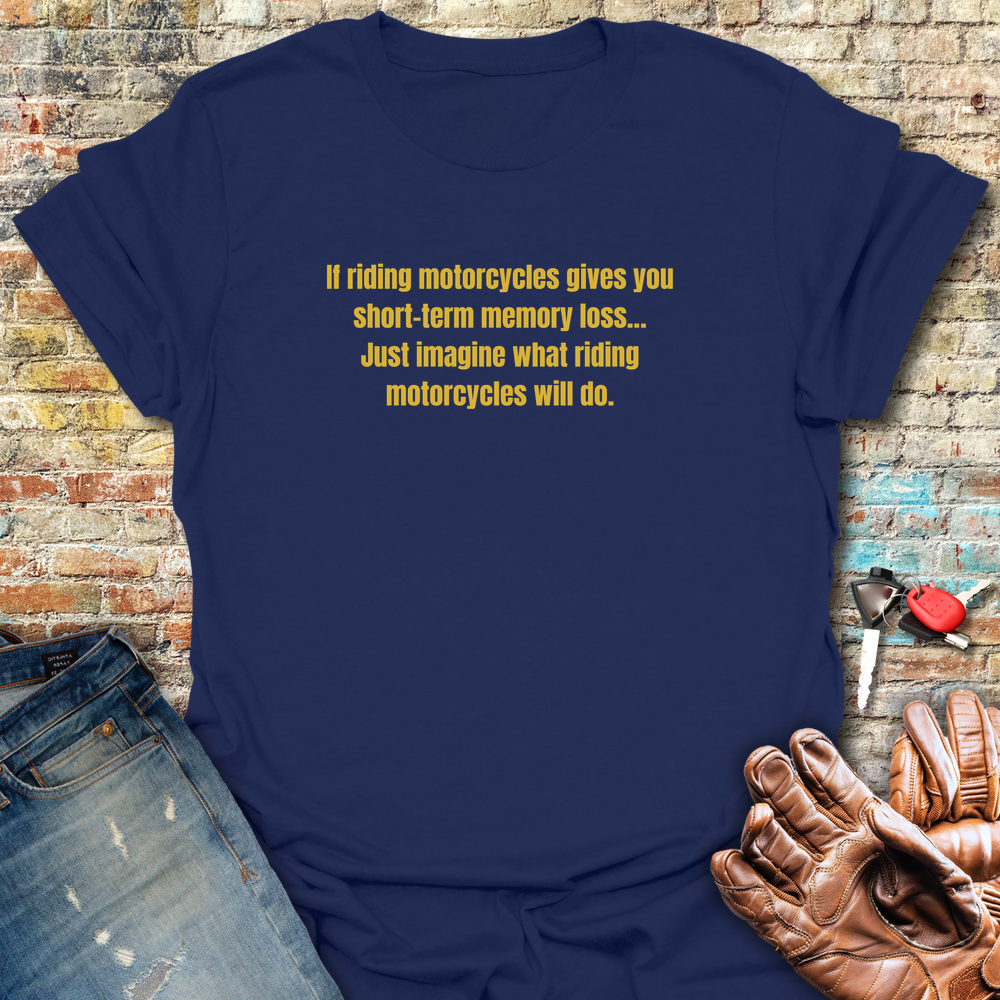 Memory Loss T-Shirt - Navy