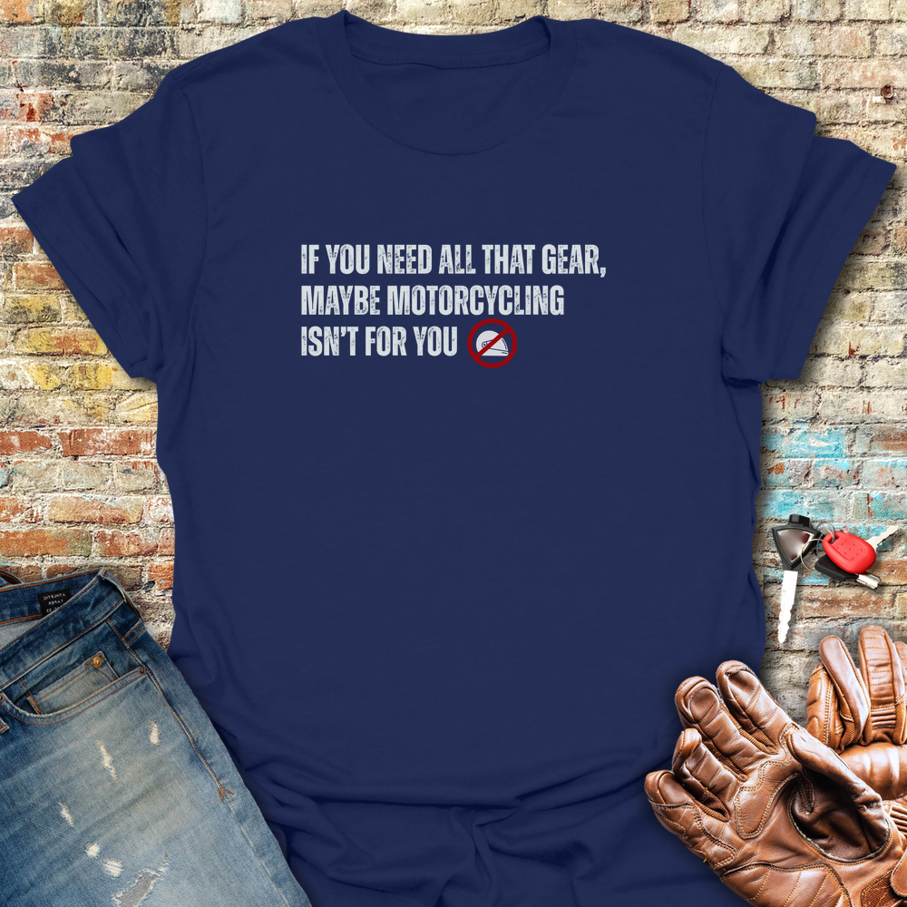Isn T For You T-Shirt - Navy