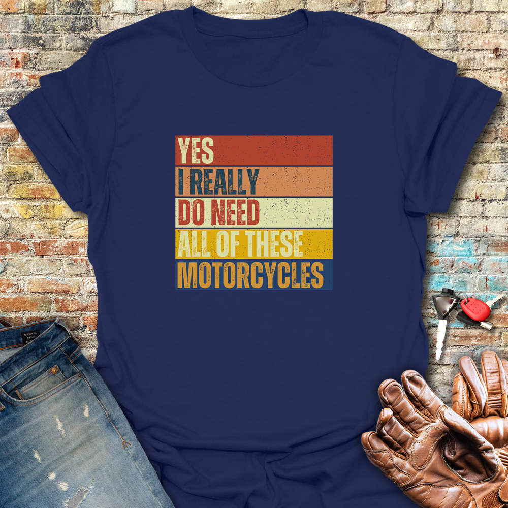 Need Block T-Shirt - Navy