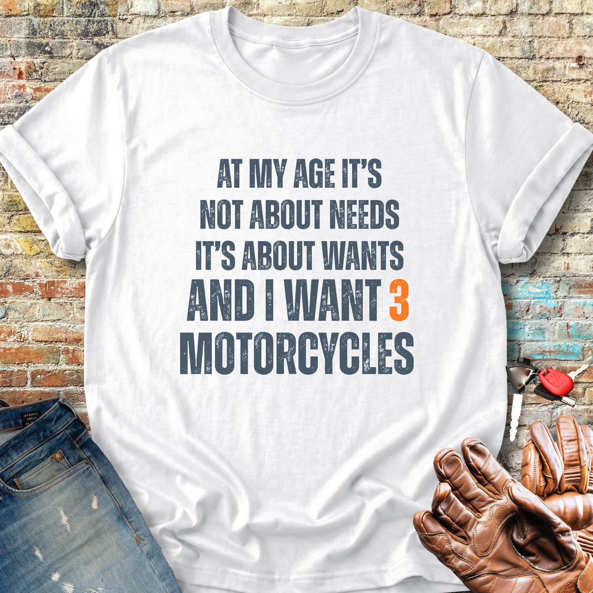 Needs Classic T-Shirt - White