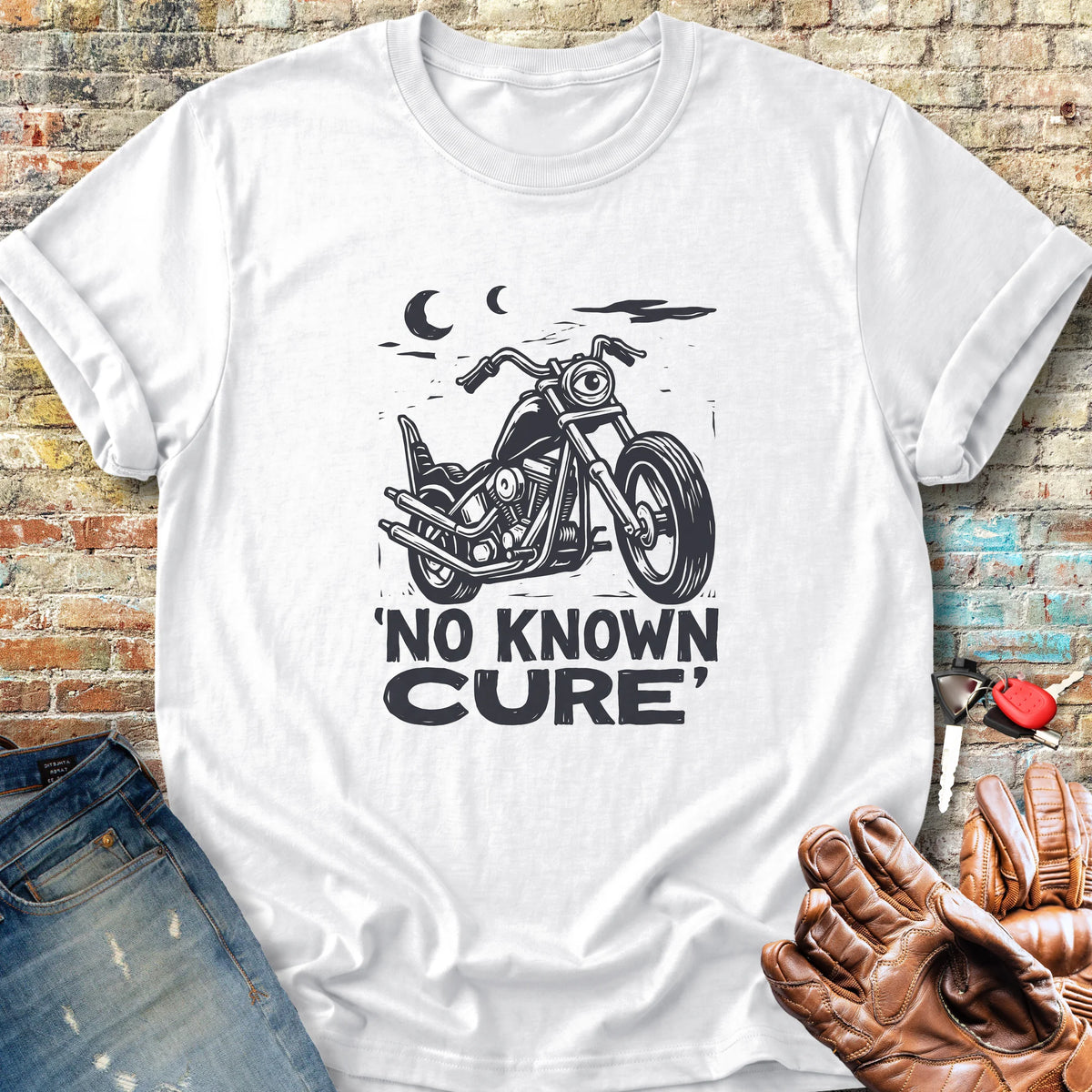 No Known Cure Classic T-Shirt - White
