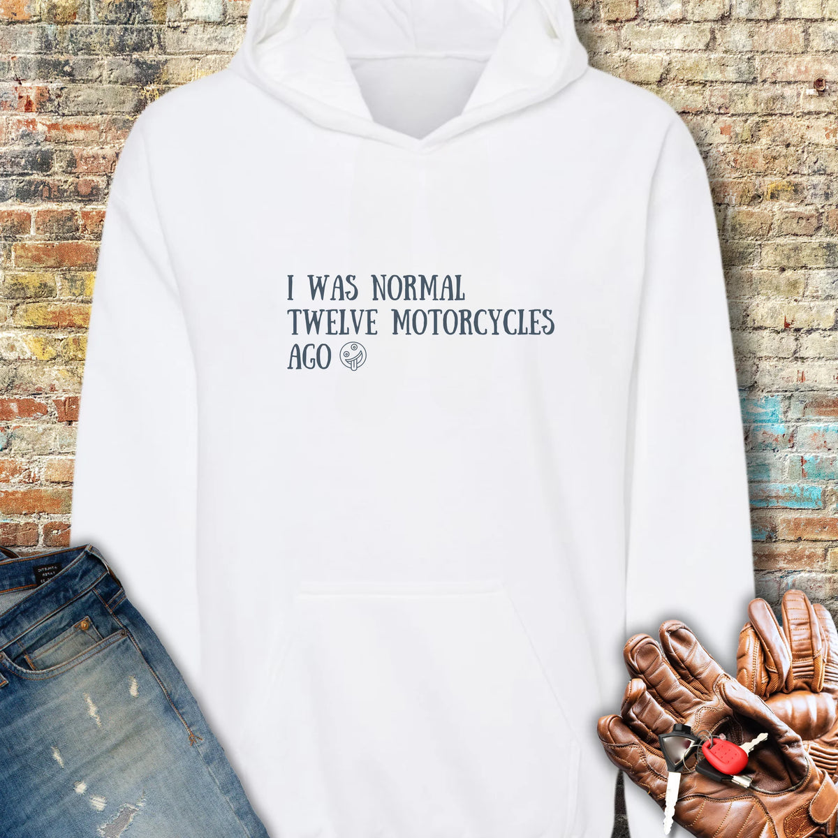 Normal 12 Hoodie - White