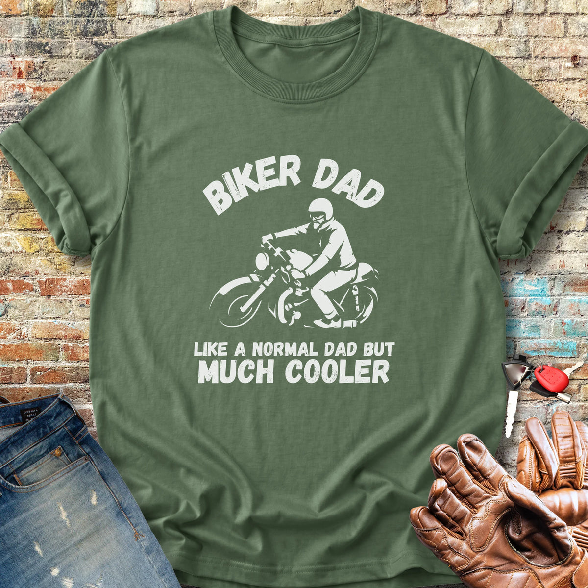 Normal Dad Classic T-Shirt - Military Green