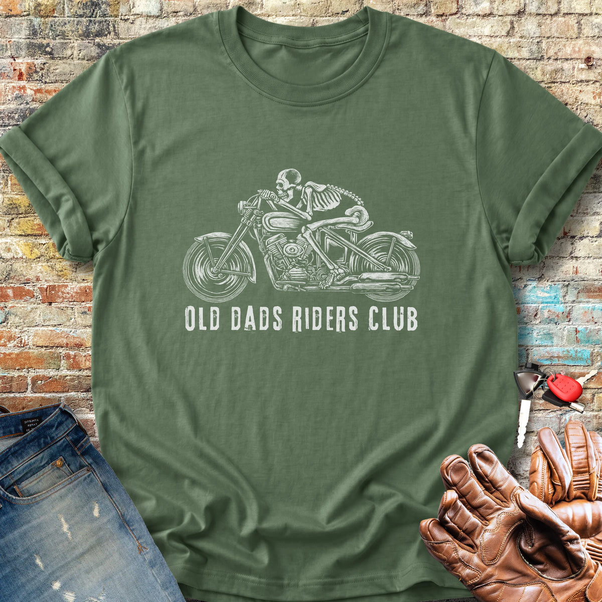 Old Dads Classic T-Shirt - Military Green