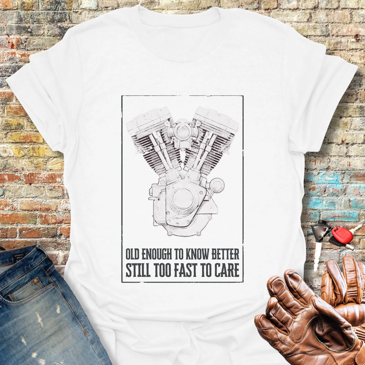 Old Enough T-Shirt - White