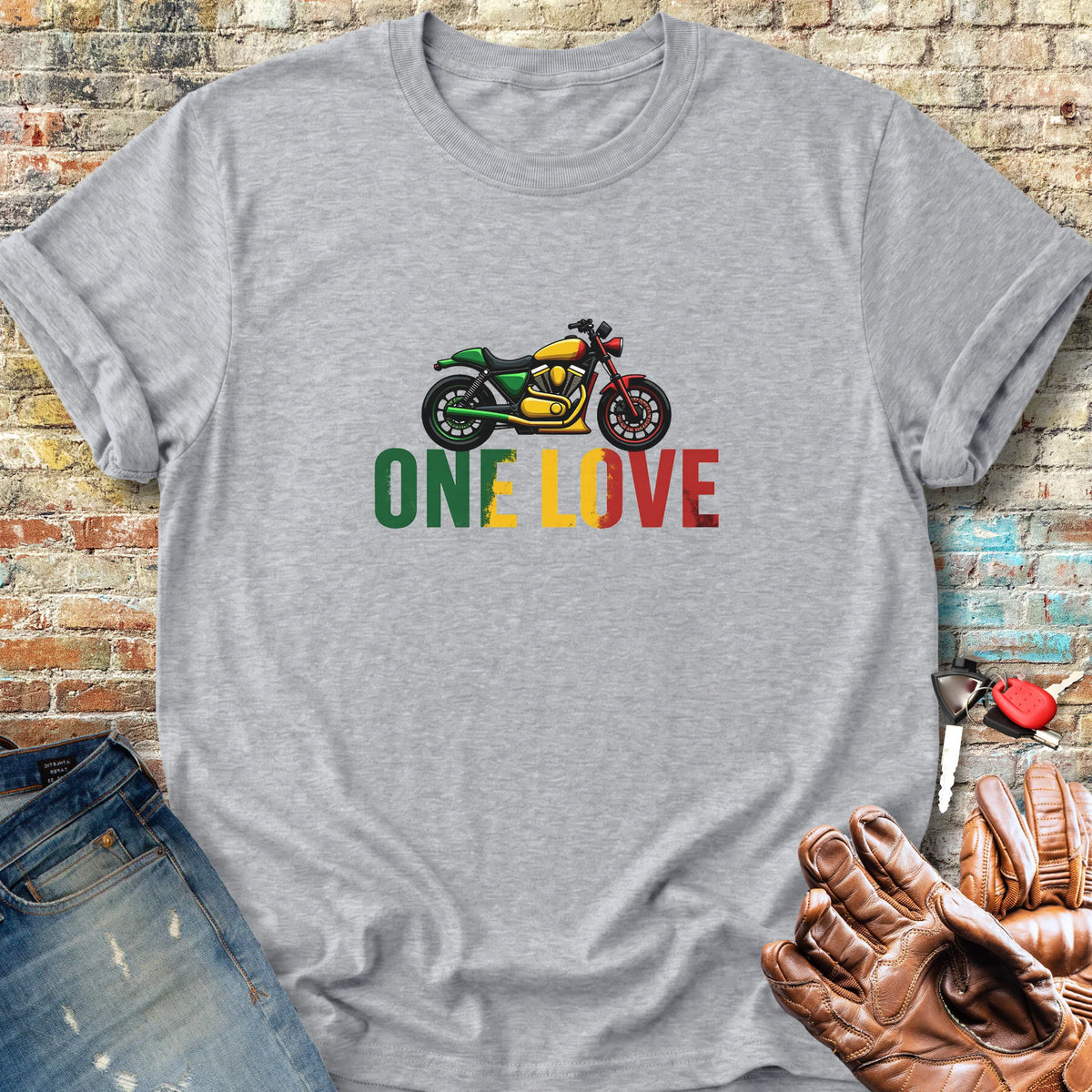 One Love Classic T-Shirt - Sport Grey