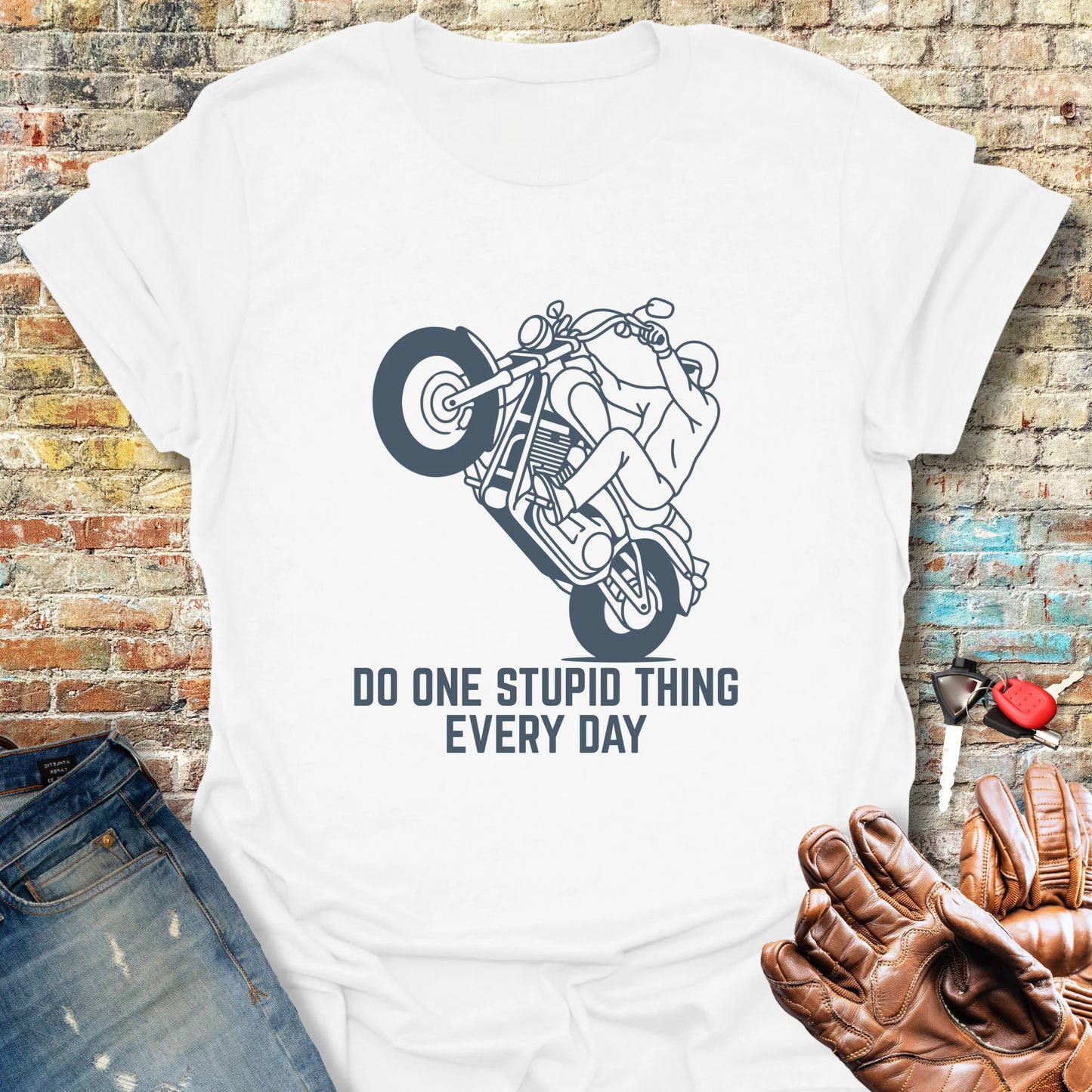 One Stupid Thing T-Shirt - White