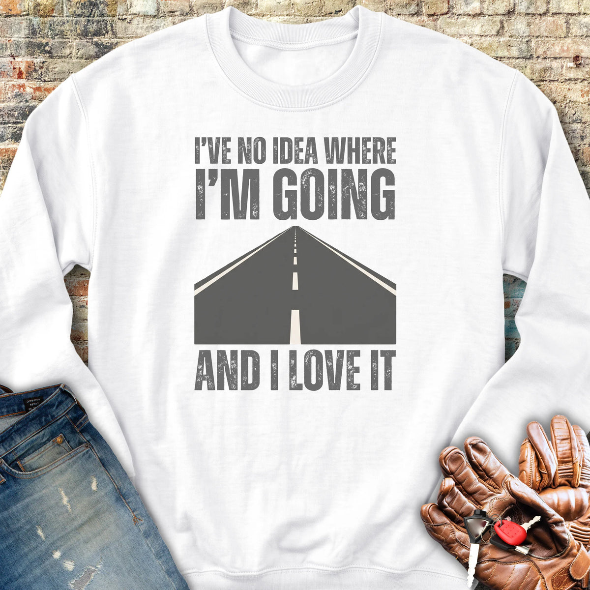 Open Road Sweatshirt - White