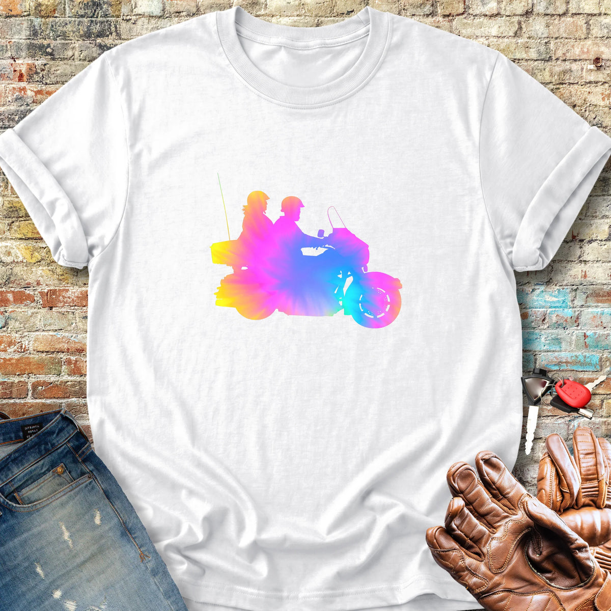 Paint Explosion Classic T-Shirt - White