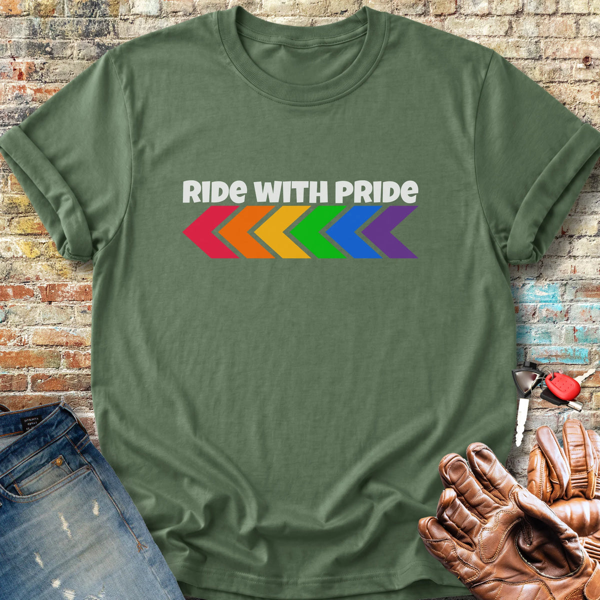 Pride Classic T-Shirt - Military Green