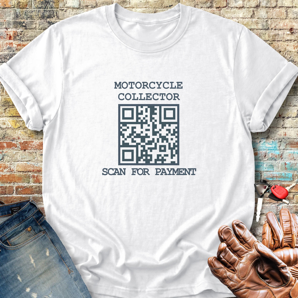 QR Collector Classic T-Shirt - White