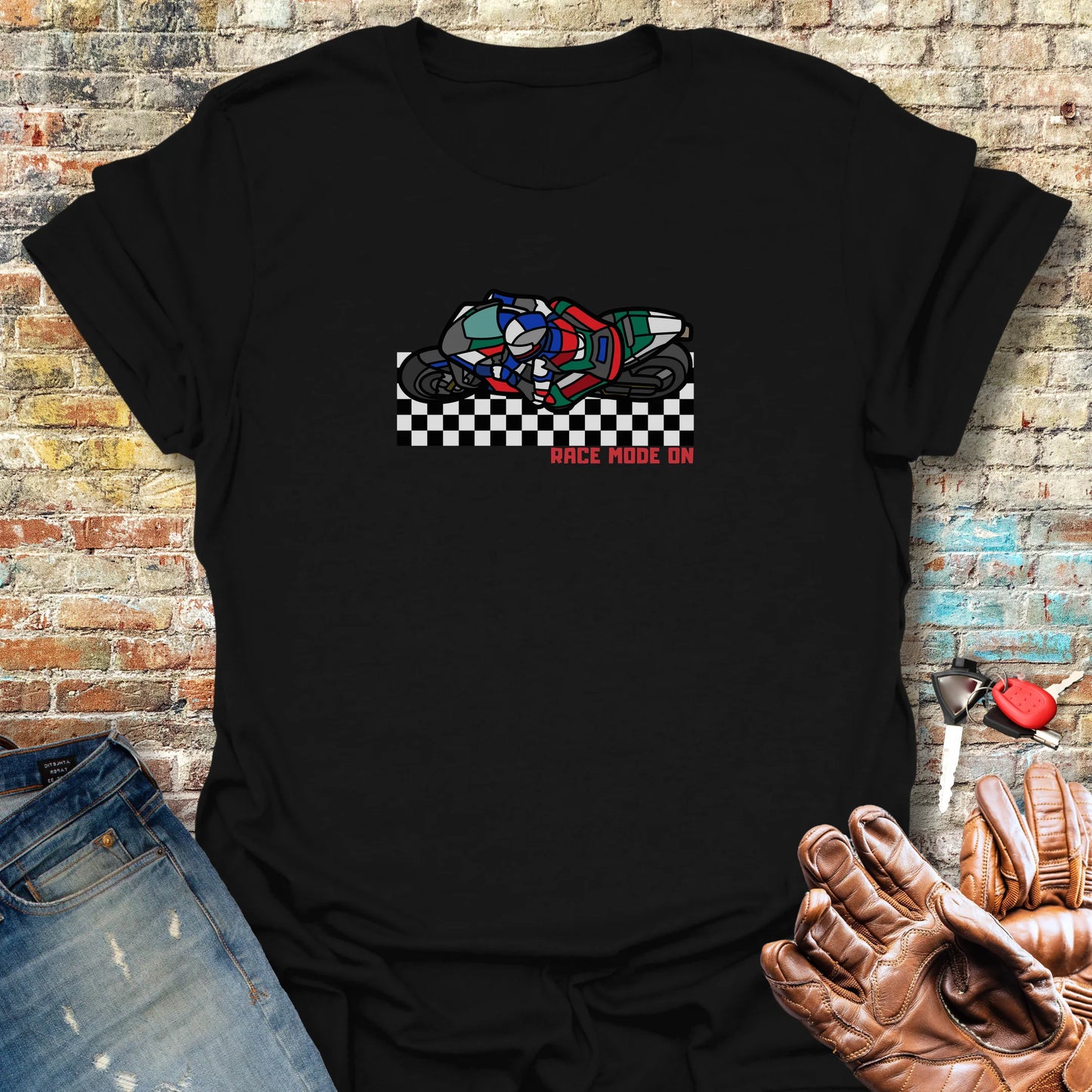 Race Mode On T-Shirt
