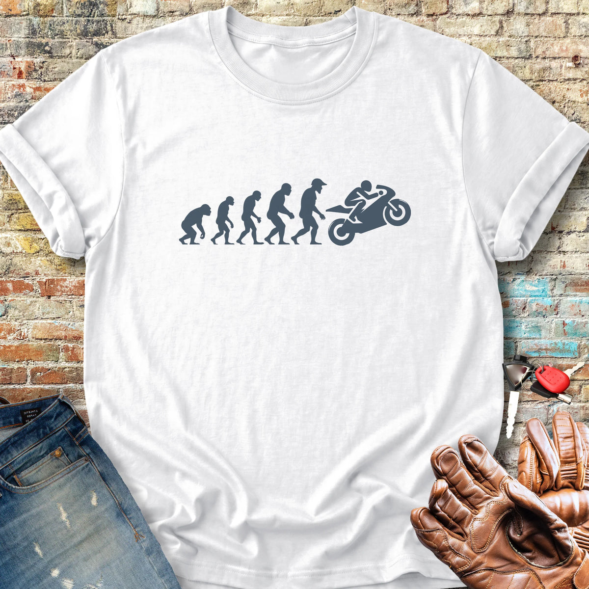 Racer Evolution Classic T-Shirt - White