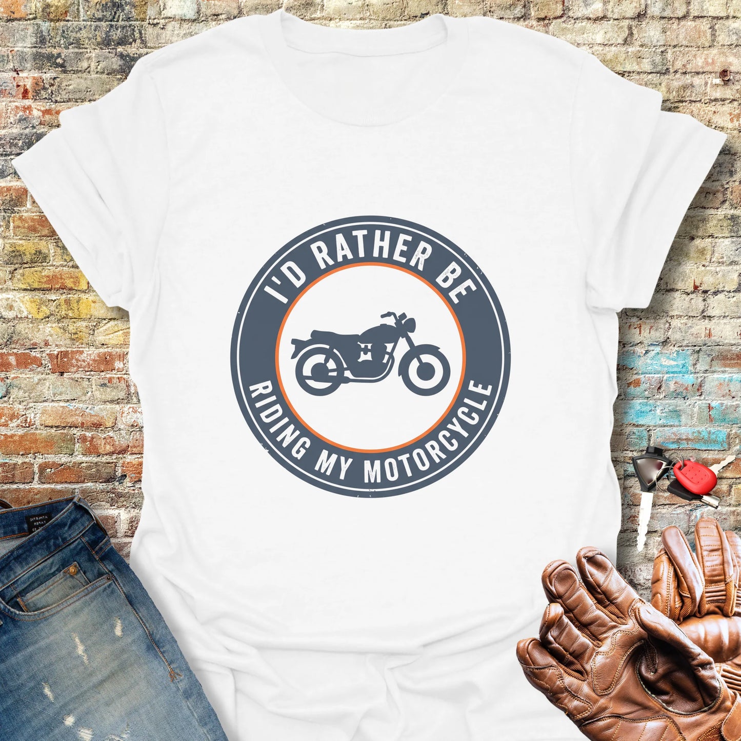 Rather Patch T-Shirt - White