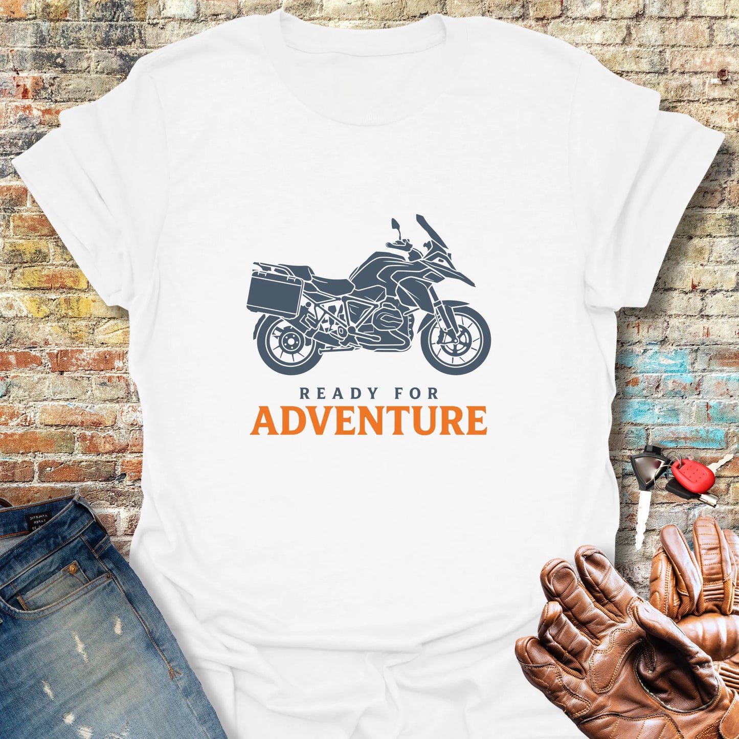Ready For Adventure T-Shirt - White