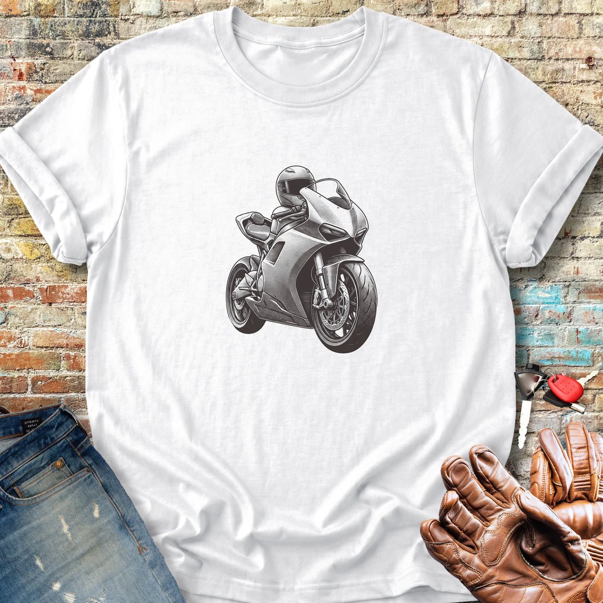 Resting Classic T-Shirt - White