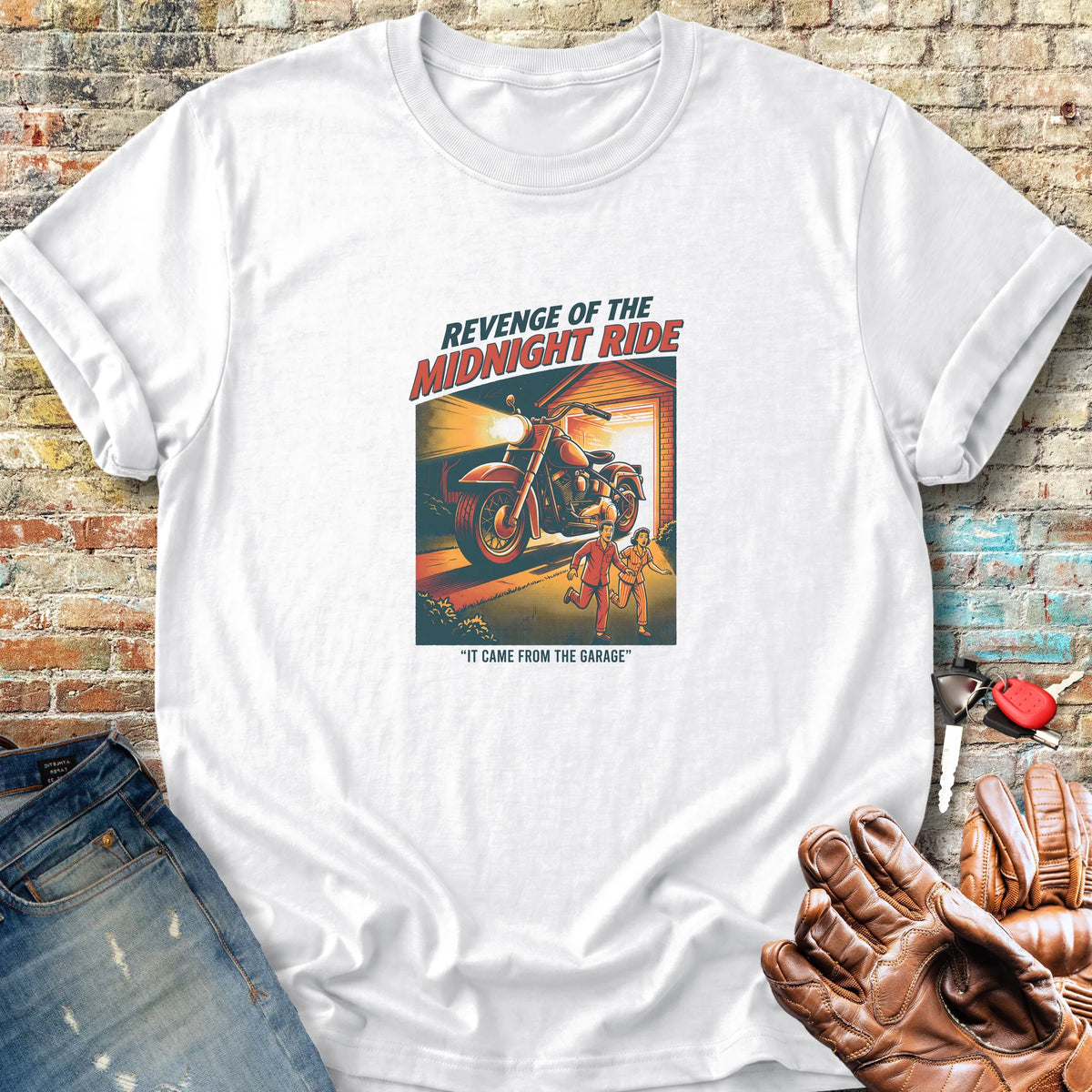 Revenge of the Midnight Ride Classic T-Shirt - White