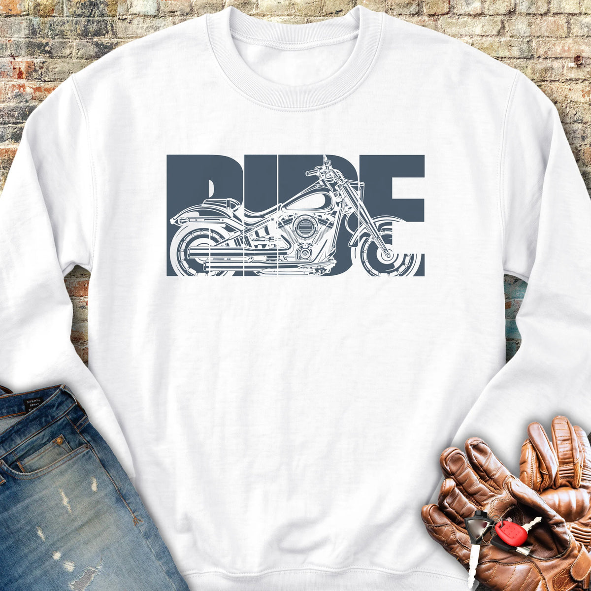 Ride Sweatshirt - White