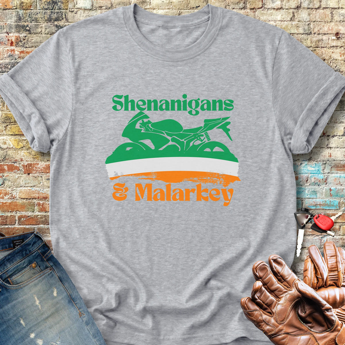 Shenanigans & Malarkey Classic T-Shirt - Sport Grey