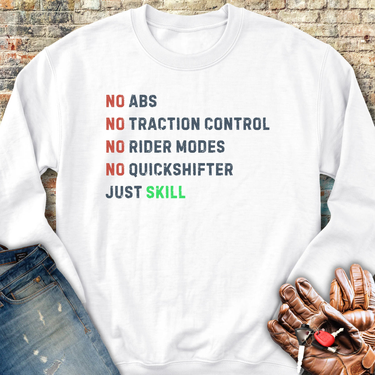 Skill Sweatshirt - White